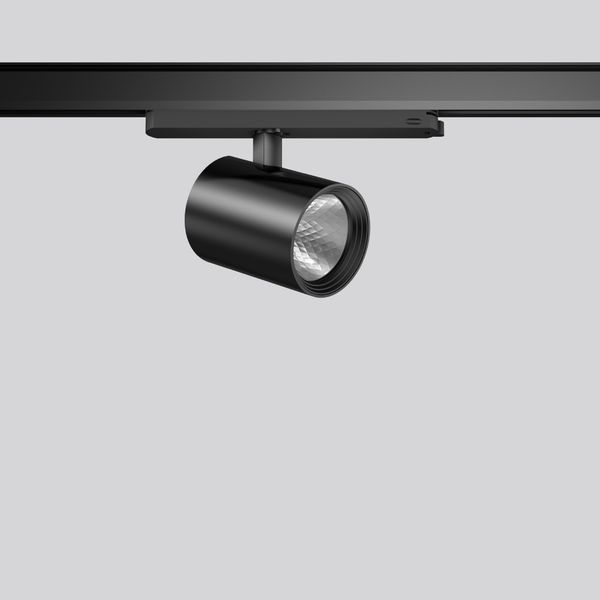 DEECOS S mini track-in, 20 W, 2400 lm, 927, black, DALI Surface mounte image 1