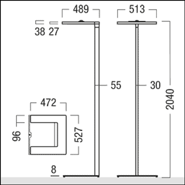 ARTELEA 12000-940 H1 BASE C SR2 BK - ARTELEA, flexible positioning image 4