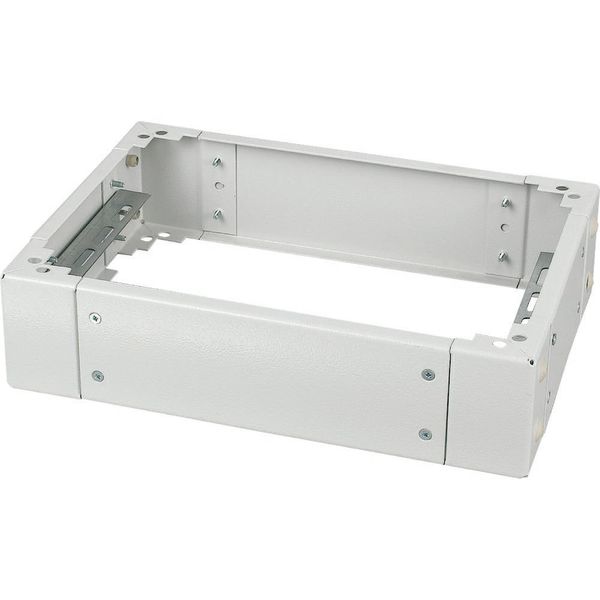 BPZ-KR101/300 Cable marshalling box for IP30 floor standing distribution boards, HxWxD = 100 x 1000 x 300 mm,  gray image 3