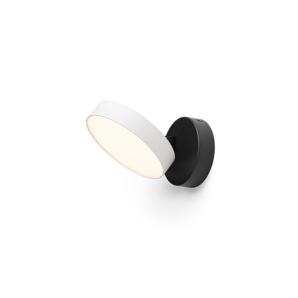 ARETHA surface mounted white/black 230V LED 12W 3000K image 1