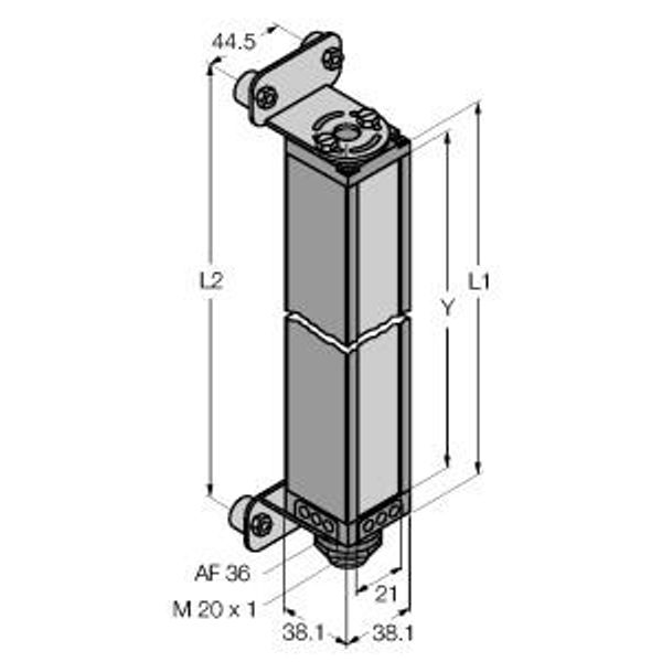 Measuring Light Screen Emitter   MAHE32A image 2
