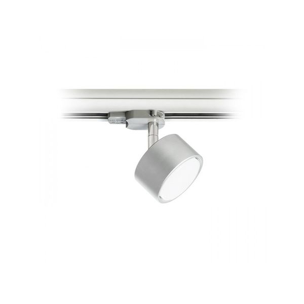 PIXIE for 3-circuit tracks silver grey chrome 230V LED GX53 7W image 1
