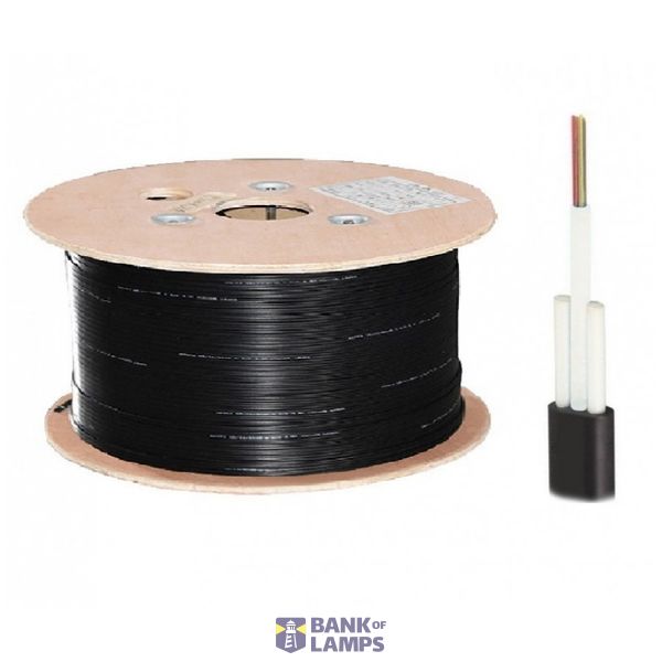 8F G652D 2*1.8mm FRP, flat optical cable, outdoor image 1