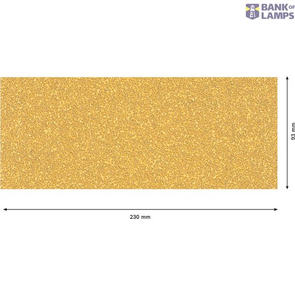 EXPERT C47 Sandpaper with no holes for Orbital Sanders 93 x 23 mm, G 4 1-pc image 2