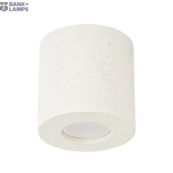 Ceiling lamp ORBIS concrete beige image 1