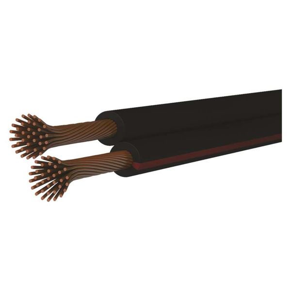 Unshielded twisted pair cable 2×0.15mm black/red, 200m image 1