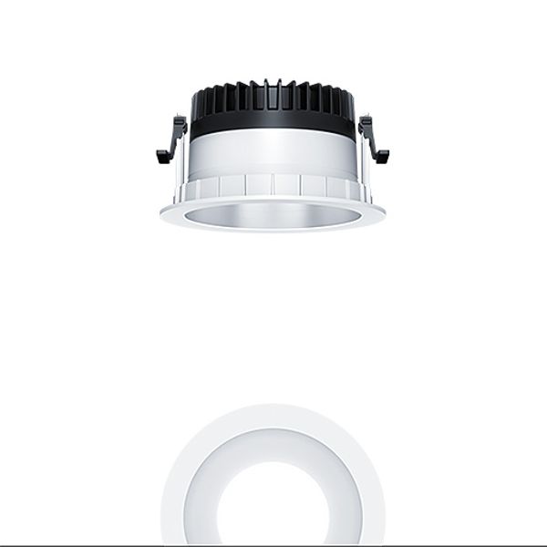 PANOS R R150 2k-830 LDO H SPC WH - LED ceiling-recessed luminaire image 1
