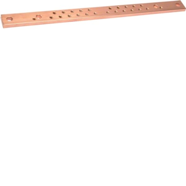 Copper rail quadro 32x5 L1750 mm image 1