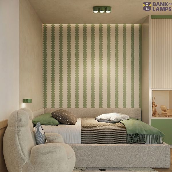 Wall lamp AURA olive green Gx53 image 9