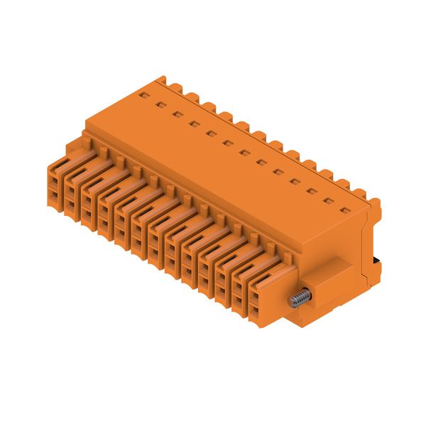 PCB plug-in connector, female plug, 3.50 mm, Number of poles: 26, 180°, PUSH IN with push button, Clamping range, max. : 1.5 mm², Box image 3