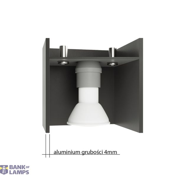 SPOT QUAD 2 WHITE GU10 2X40W IP20 image 6