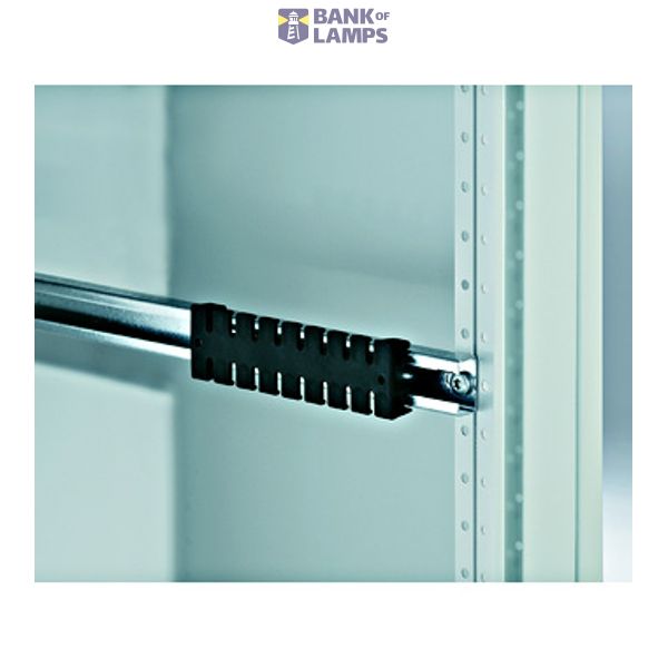 Cable clips for C profile rails PA image 1