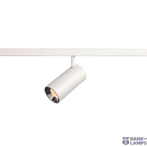 NUMINOS® S 48V TRACK DALI, spot, white / chrome, 16W, 980lm, 2700K, CRI90, 55° image 1