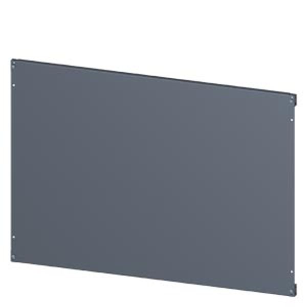 SIVACON, mounting plate, mounting with bracket, H: 800 mm, W: 1200 mm, zinc-plated The SIVACON image 1