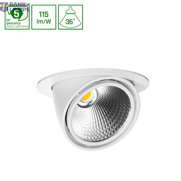 SAL SILENA FRUIT 27W 230V 36DEG WHITE image 1
