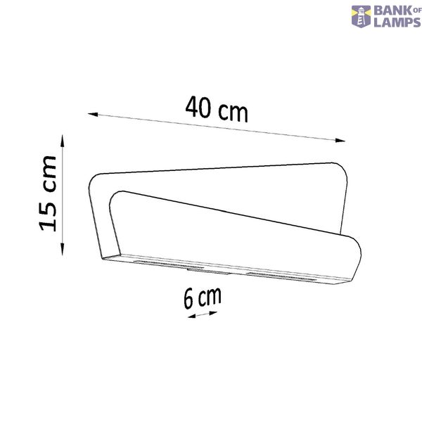WALL LAMP BASCIA WHITE G9 2X40W IP20 image 7