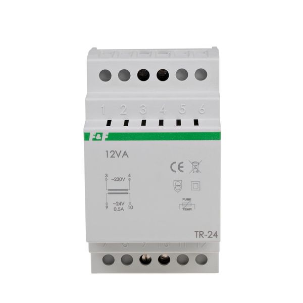 mains transformer TR-24 power supply 230V AC 24V 0.5A image 2