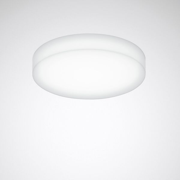 Wall and ceiling luminaire Solegra Cover disc White around ET 43W 6000lm Lambertian (L) IK06 3 SDCM image 1