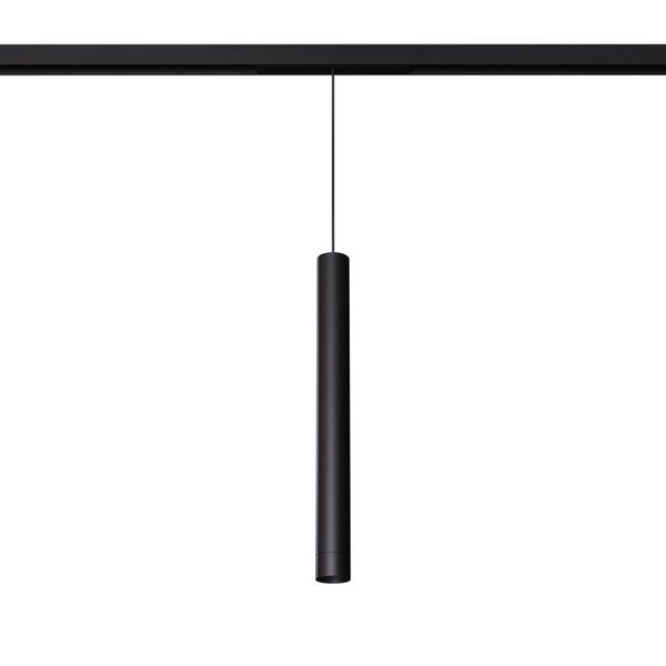 HANGING LAMP FOR MAGNETIC SYSTEM LAVE BLACK LED 3000K 9W 630LM image 1