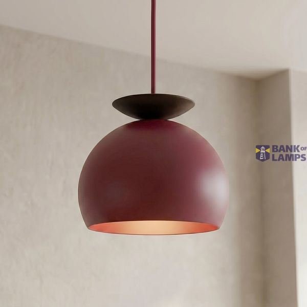 GEO 1 BURGUNDY BLACK image 2