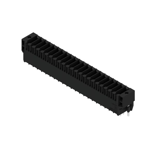 PCB plug-in connector, male header, Solder flange, THT/THR solder connection, 3.50 mm, Number of poles: 22, 180°, Solder pin length (l): 3.5 mm, tinned, black, Box image 2
