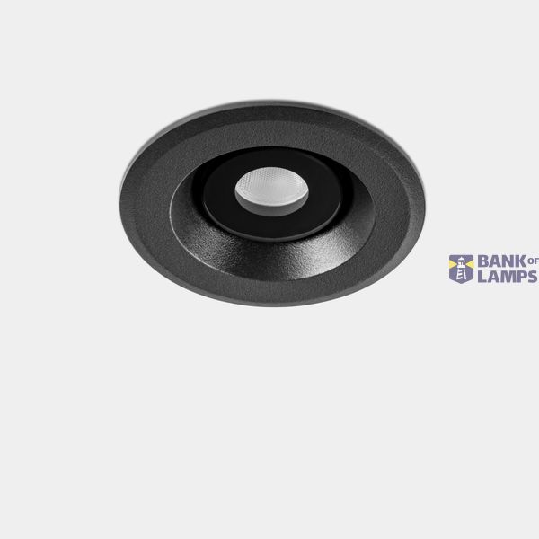 Downlight IP66 Max Mini Round UGR LED 2.5W LED warm-white 2700K Gold 97lm image 1