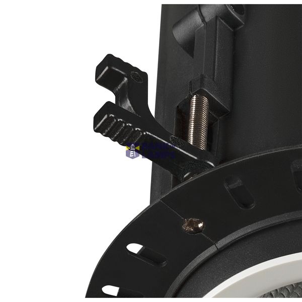 NUMINOS PROJECTOR M recessed ceiling light, 3000 K, 55°, cylindrical, black / white image 2