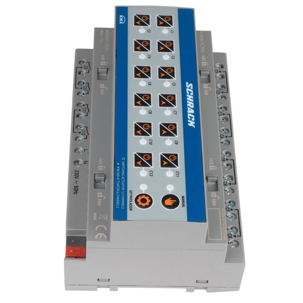 KNX Combi-switching/blind-actuator, 12/6-gang, 16A, 230V AC image 6
