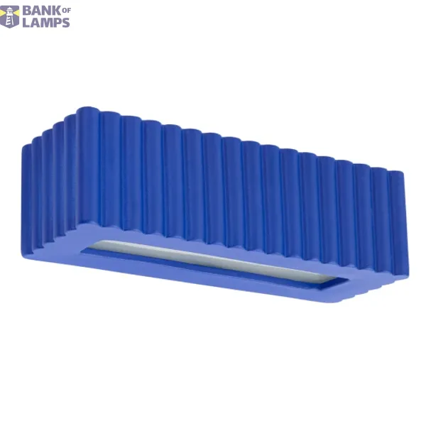 Wall lamp ceramic RIGATA ultramarine image 1