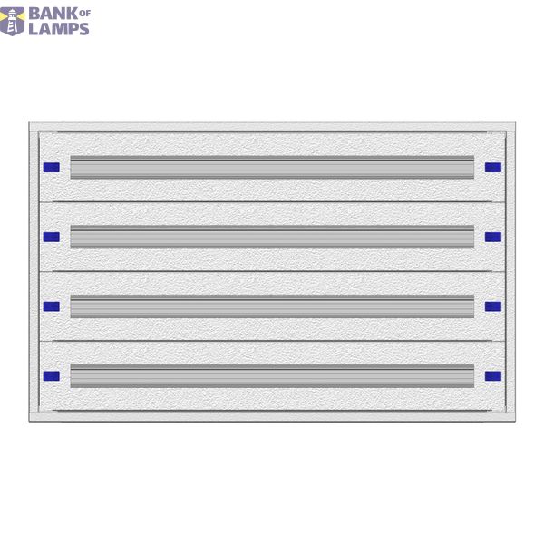 Modular chassis 4-12K, 4-rows, complete image 1