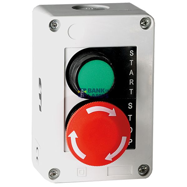 JBB2F100  vad.pogu kўrba  ar fiksўc.; 2 s§nveid®gas pogas "START"  "STOP" image 2