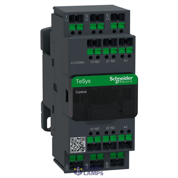 CTR Deca 09A 3P 42V AC Snap-in image 1
