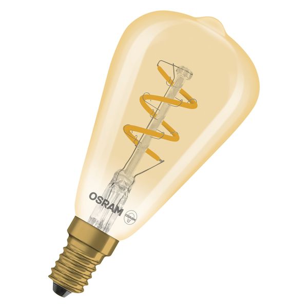 LED Lamp 1906 Edison 2.8W 2200K E14 Dimmable Filament image 1