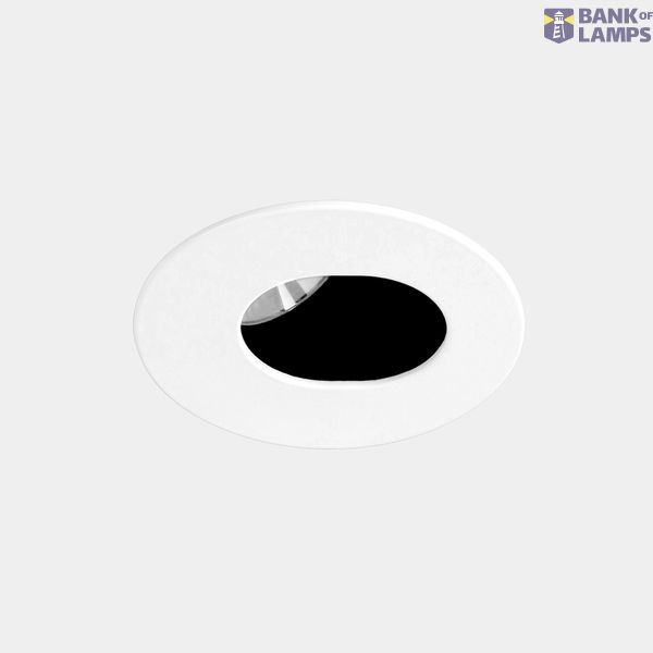 Downlight Play Pinhole Round Adjustable 6.4W LED warm-white 3000K CRI 90 32.5º ON-OFF White IP23 368lm image 2