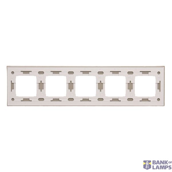 Double frame, glass, frosted gray glass image 1
