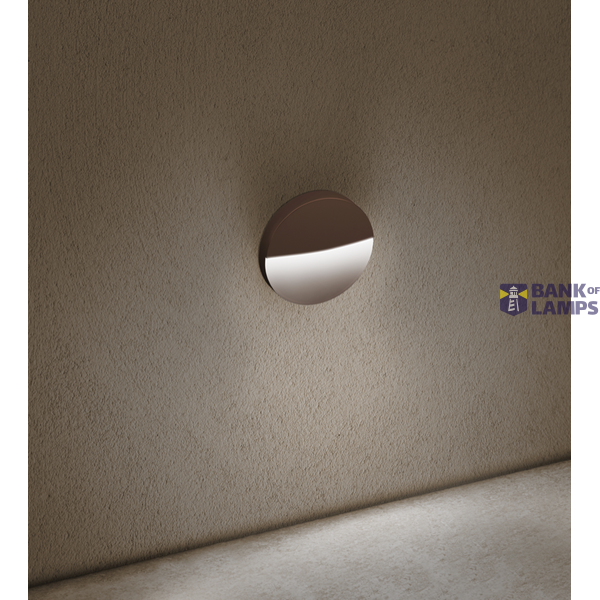 SEGNAPASSO LED PASEO TONDO CORTEN image 1