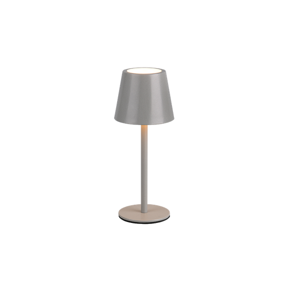 Diaz LED table lamp harmaa rechargeable image 1