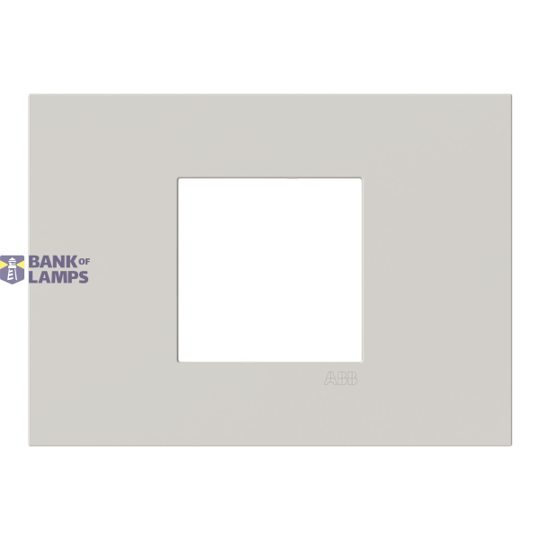 Frame - 1-gang / 2-modules - ABB logo - Dune image 1
