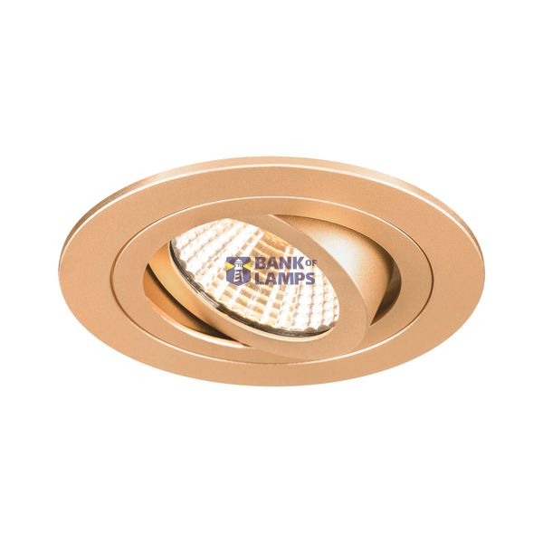NEW TRIA® 68, ceiling installation ring, D: 8.2 H: 2.6 cm, IP 20, rose gold image 2