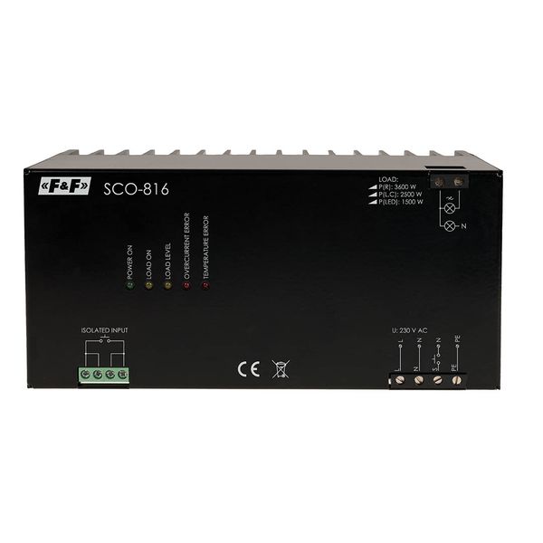 Dimmer for high-power receivers 3500W, power supply 230V AC 8Ã·230V AC/DC image 12