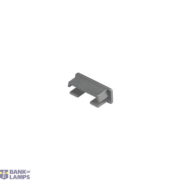 GLENOS Endcap for Profile 2609, FLAT, silvergrey image 3