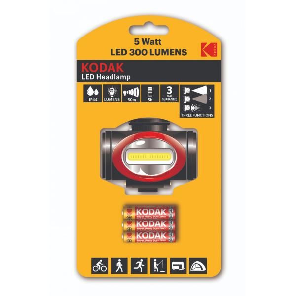 30413870 LED Headlamp 300 incl. 3xAAA image 1