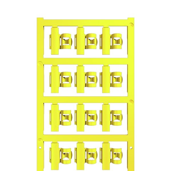 SlimFix Clip, Conductor and cable markers, 4 - 6 mm, 21 x 9.3 mm, yellow image 1