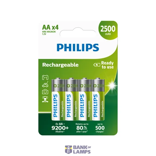 BATERIE NIMH AA 2500MAH R6B4RTU25/10 image 1