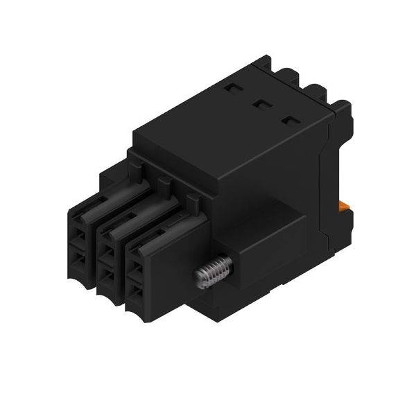 PCB plug-in connector, female plug, 3.50 mm, Number of poles: 6, 180°, PUSH IN with push button, Clamping range, max. : 1.5 mm², Box image 1