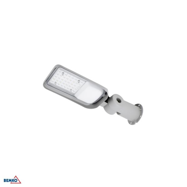 LED STREET LIGHT JAZMIN 30W 4000K 4050LM IP65 LIGHT GRAY image 1