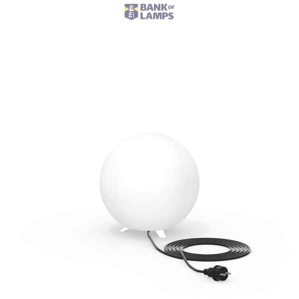 HB 309, white, on/off Garden luminaires, D 300 H 300, Plastic (PE) opa image 1