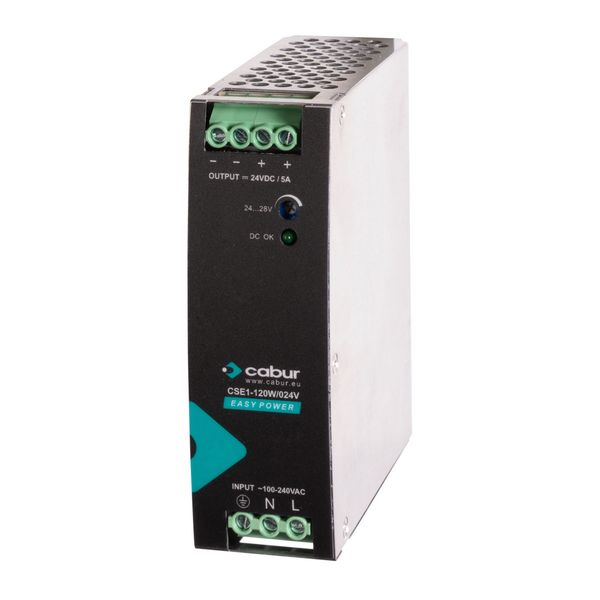 CSE1-120W/024V/AA Single phase power supply input 120-230Vac / output 24Vdc 5A image 1
