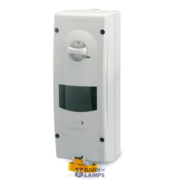 WALL BOX 2 SOCKETS WITH LOCK image 1
