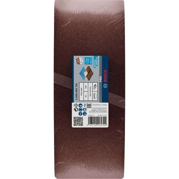 10-piece X440 sanding belt set 100 x 610 mm, 40 image 2